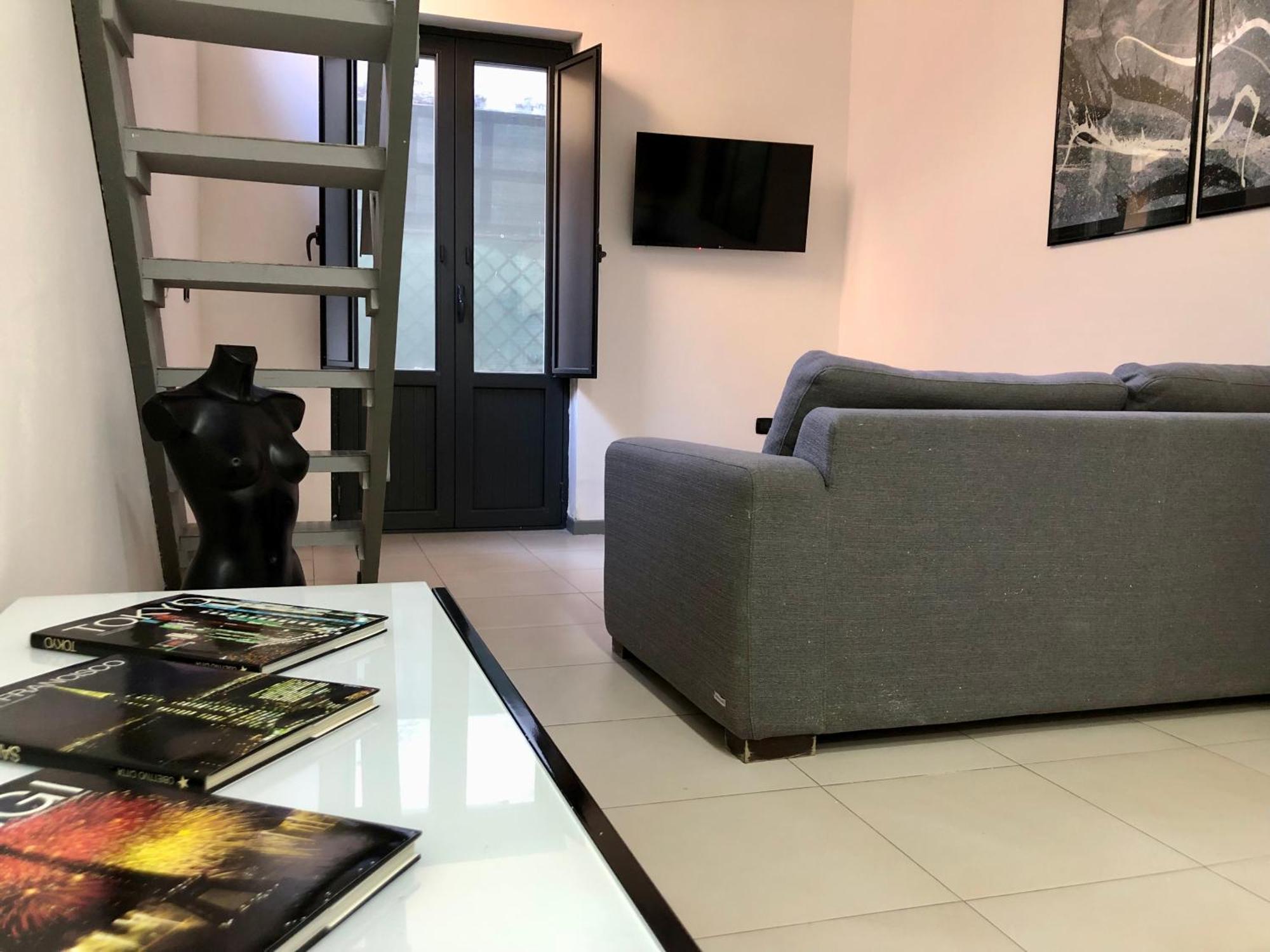 Ferienwohnung Loft Vicolo Lavico CTA Exterior foto