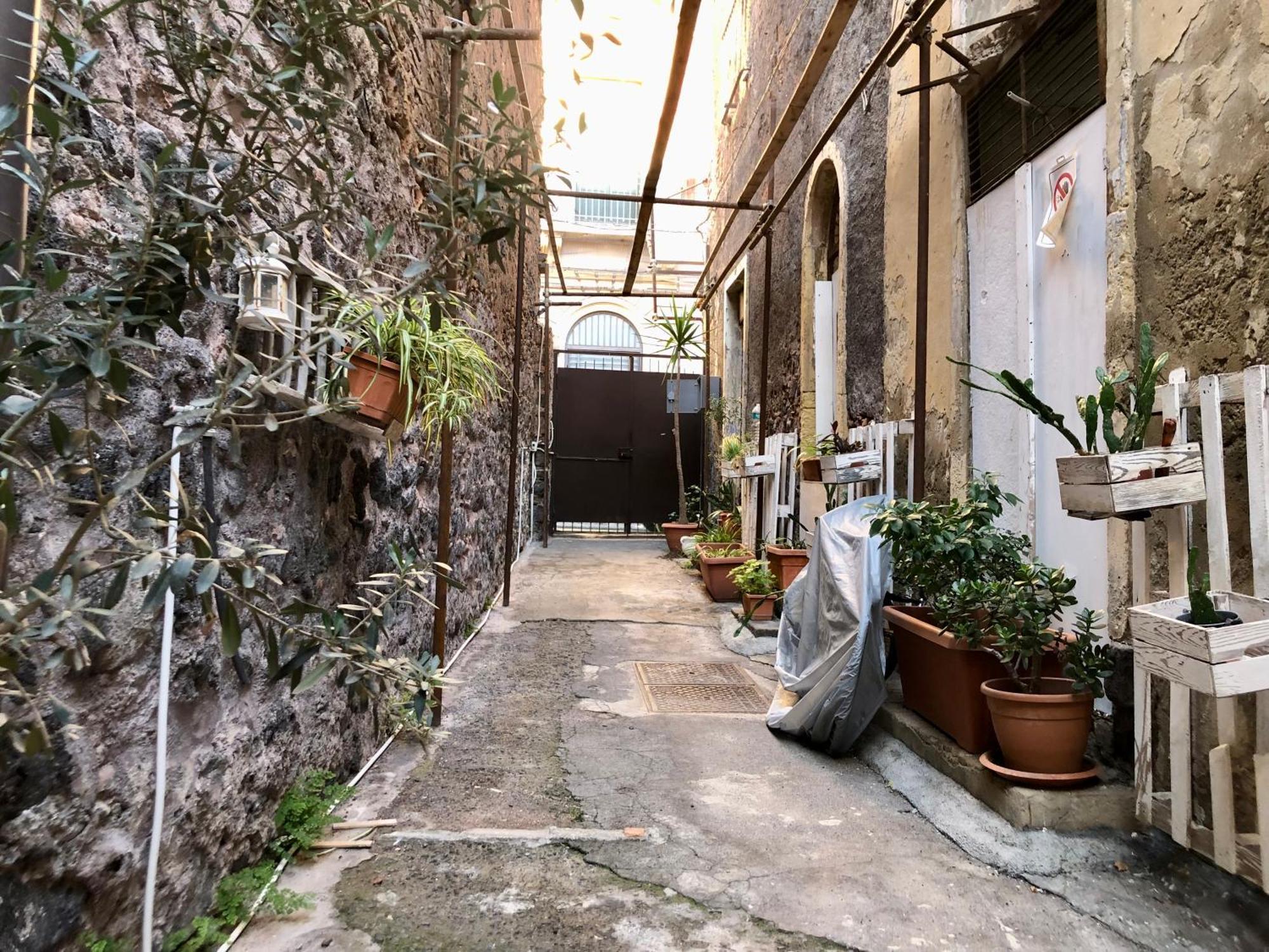Ferienwohnung Loft Vicolo Lavico CTA Exterior foto